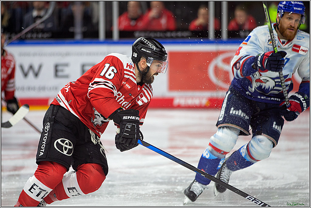 PENNY DEL; Koelner Haie-Adler Mannheim; Koeln, 26.03.2023